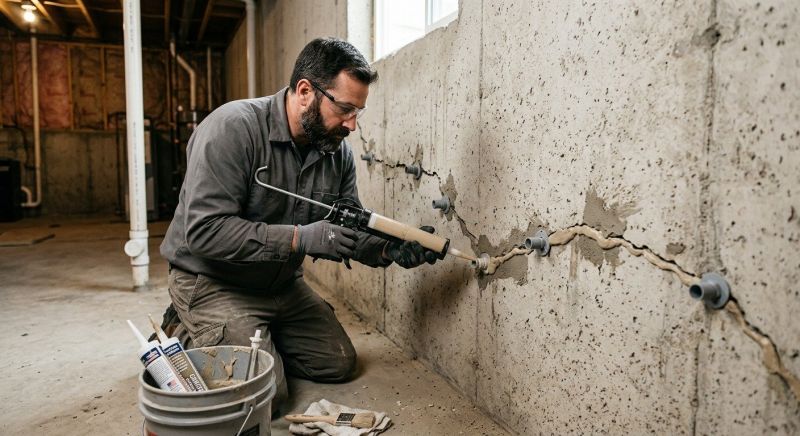 Basement Foundation Repair in Jefferson County, CO