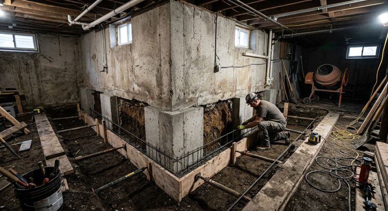Basement Underpinning in Douglas County, CO