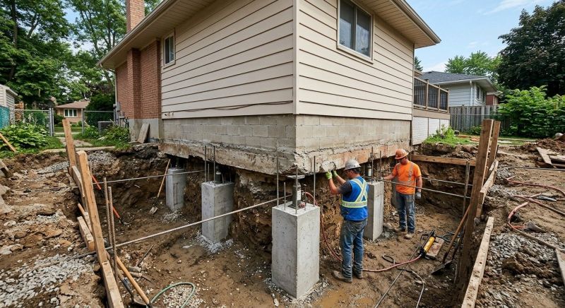 Basement Underpinning in Douglas County, CO