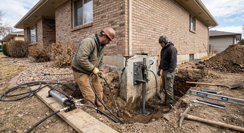 Building Foundation Repair in Castle Rock, CO