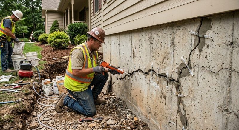 Cracked Foundation Repair in Arvada, CO