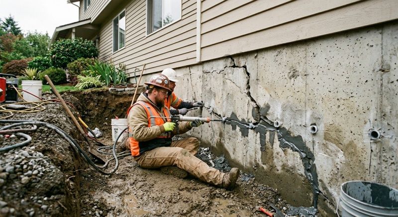 Cracked Foundation Repair in Arvada, CO