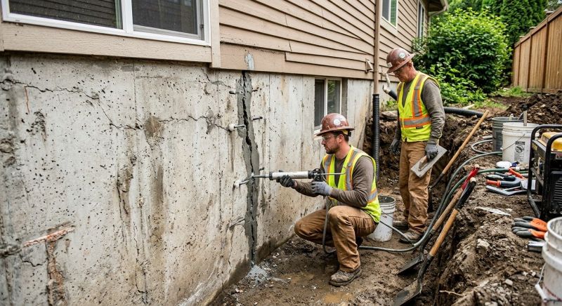 Cracked Foundation Repair in Englewood, CO