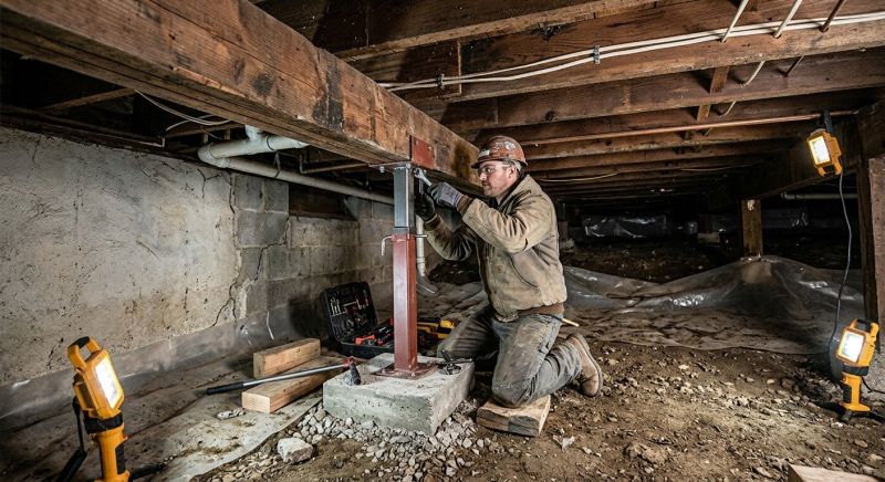 Crawlspace Foundation Repair in Arapahoe County, CO