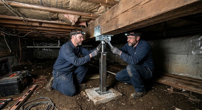 Crawlspace Foundation Repair in Castle Rock, CO