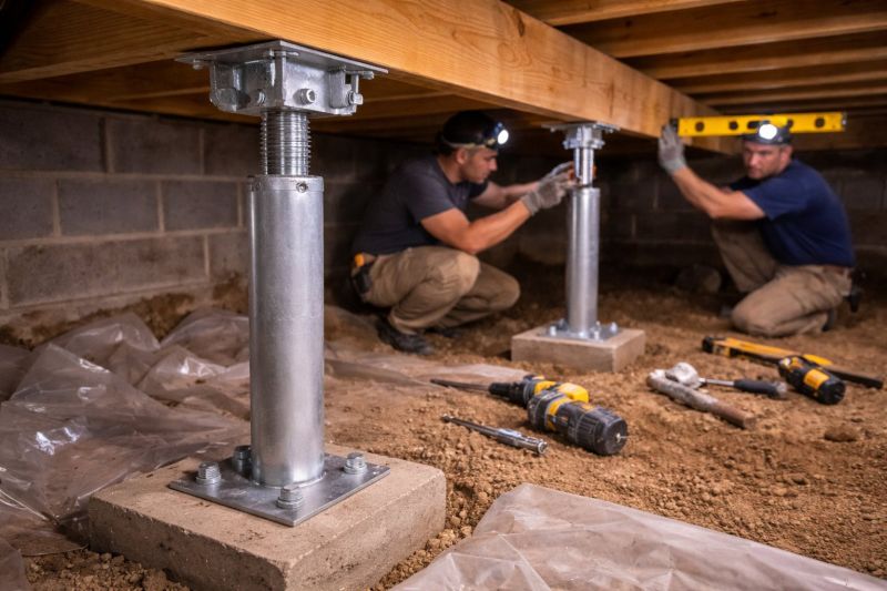 Crawlspace Structural Repair in Douglas County, CO