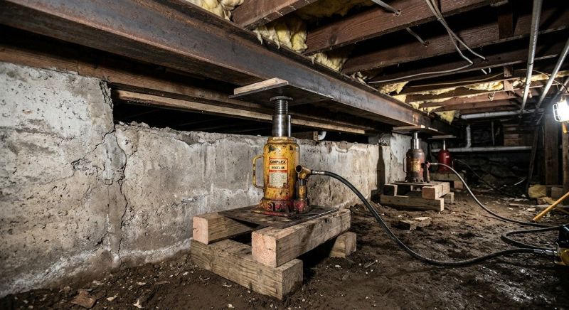 Foundation Jacking in Arapahoe County, CO