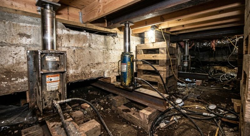 Foundation Jacking in Jefferson County, CO
