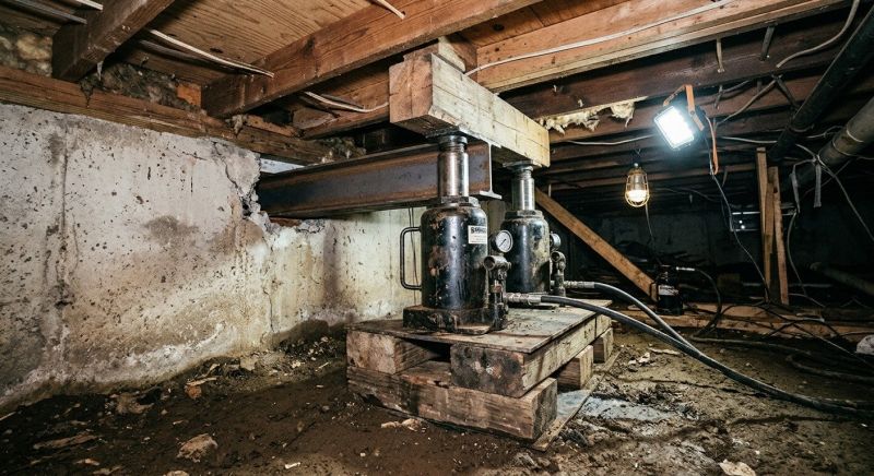 Foundation Jacking in Larkspur, CO