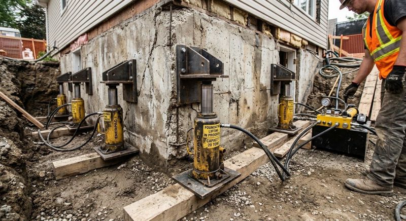 Foundation Jacking in Douglas County, CO