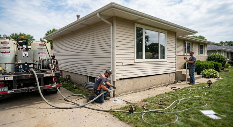 Foundation Lifting in Arapahoe County, CO