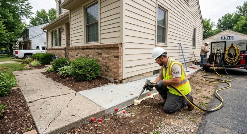 Foundation Lifting in Commerce City, CO