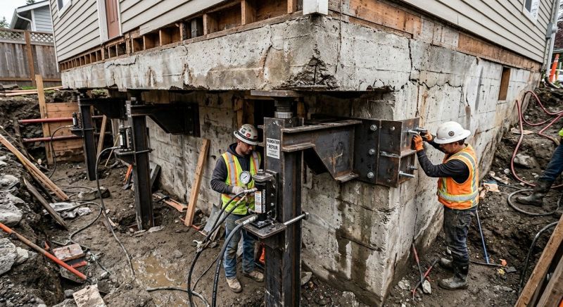 Foundation Lifting in Elizabeth, CO