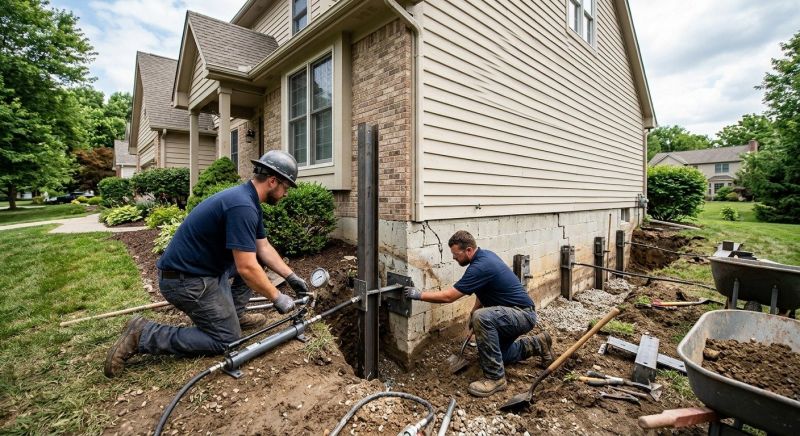 Foundation Pier Repair in Douglas County, CO