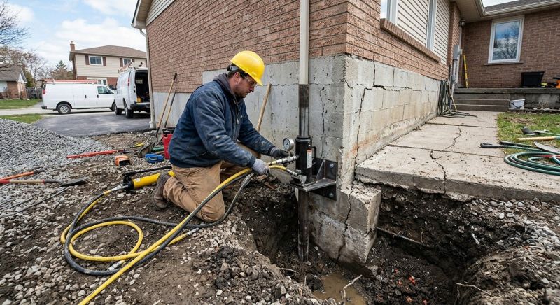 Foundation Settlement Repair in Douglas County, CO