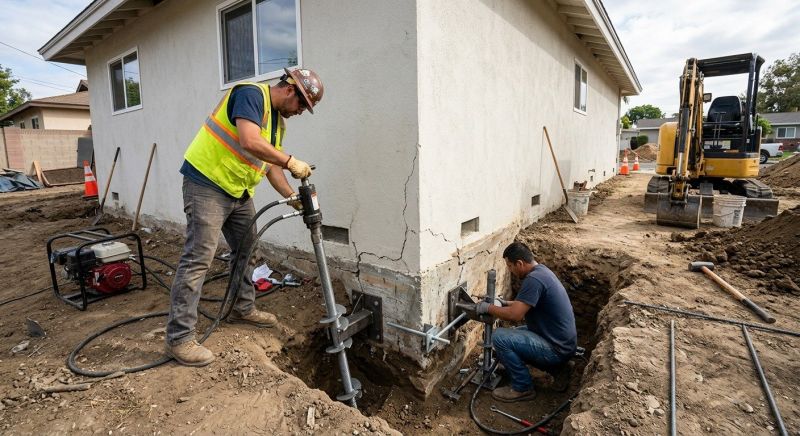 Foundation Stabilizing in Conifer, CO