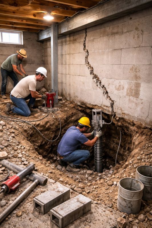 Foundation Structural Repair in Adams County, CO