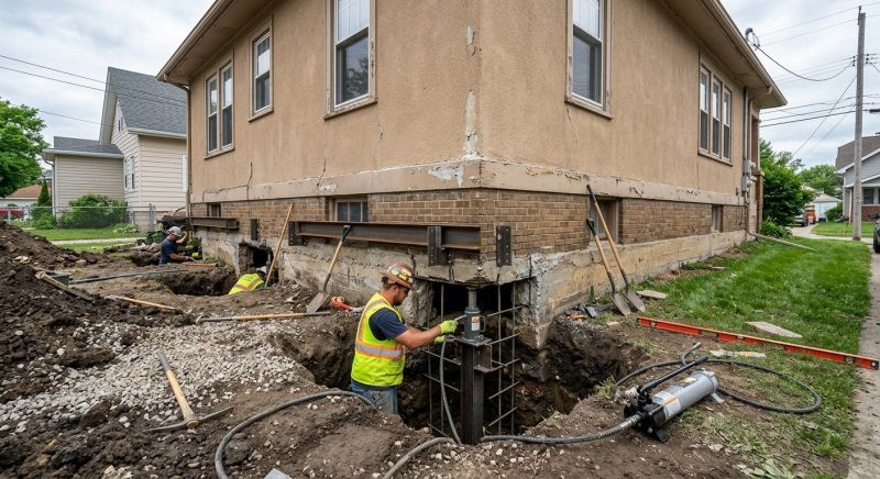 Foundation Underpinning in Douglas County, CO