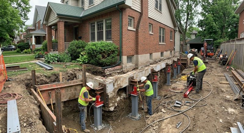 Foundation Underpinning in Douglas County, CO
