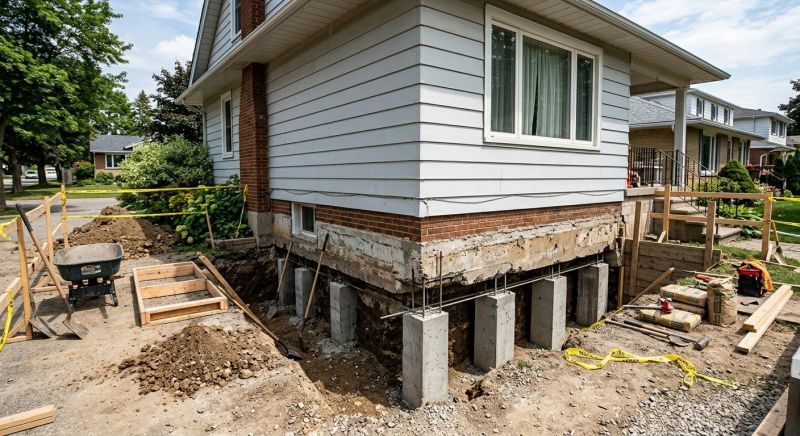 Foundation Underpinning in Douglas County, CO