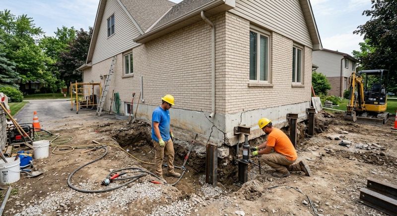 Helical Piers Installation in Douglas County, CO