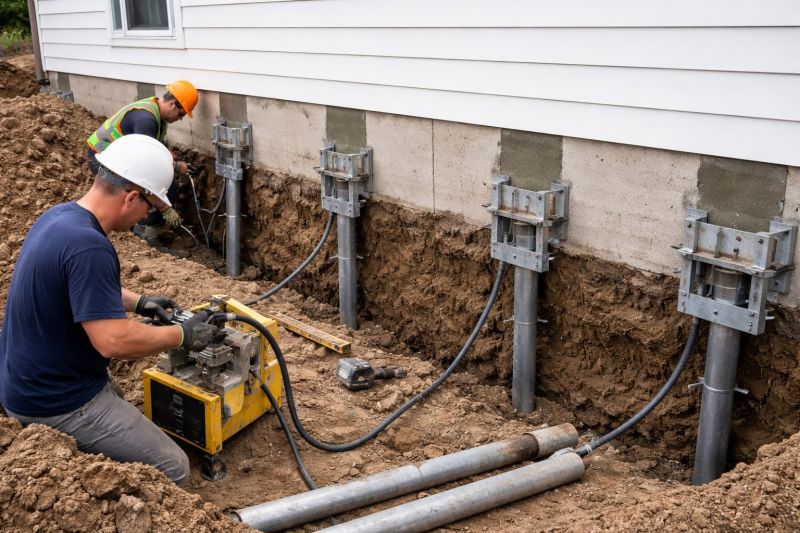 Helical Piers Installation in Douglas County, CO