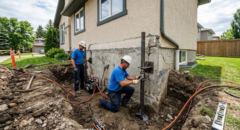 Helical Piers Installation in Douglas County, CO