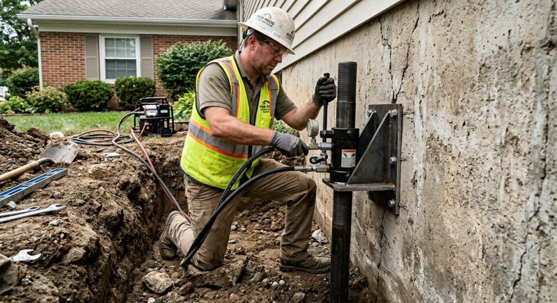 Home Foundation Leveling in Elizabeth, CO