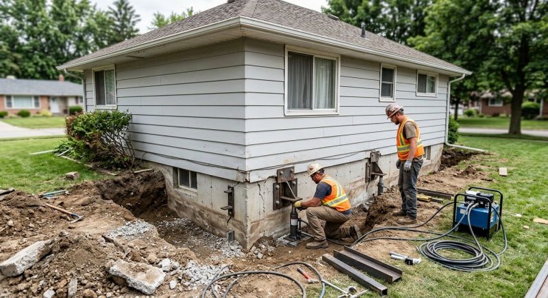 House Foundation Repair in Arvada, CO