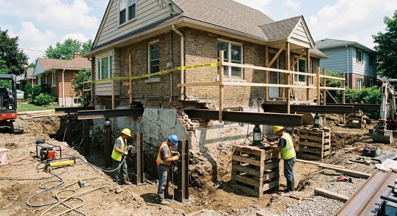 House Foundation Repair in Elizabeth, CO