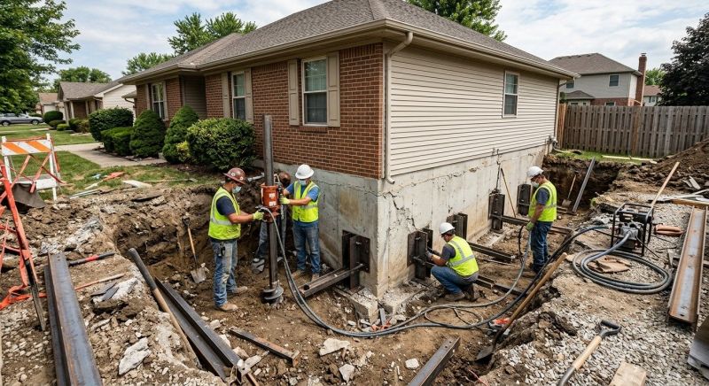 House Foundation Repair in Englewood, CO