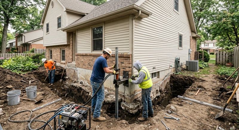 House Foundation Repair in Douglas County, CO