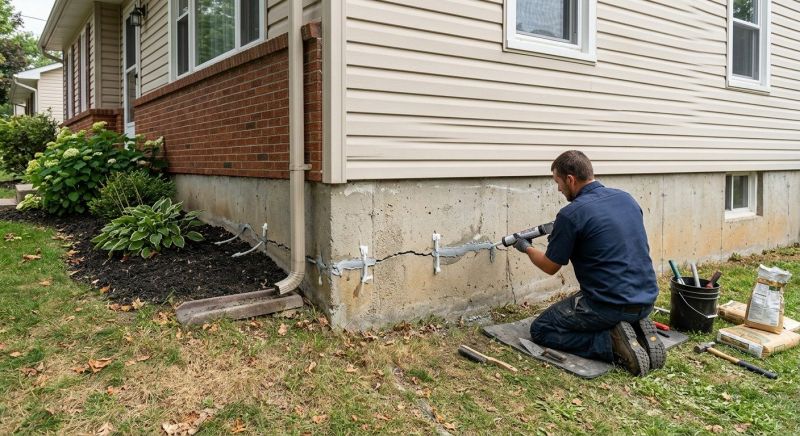 Leaking Foundation Repair in Douglas County, CO