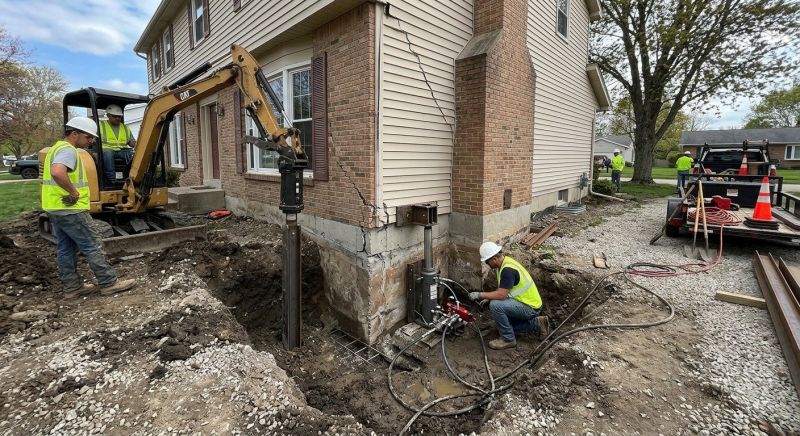 Sinking Foundation Repair in Commerce City, CO