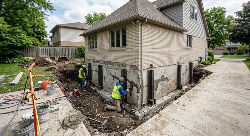 Sinking Foundation Repair in Westminster, CO