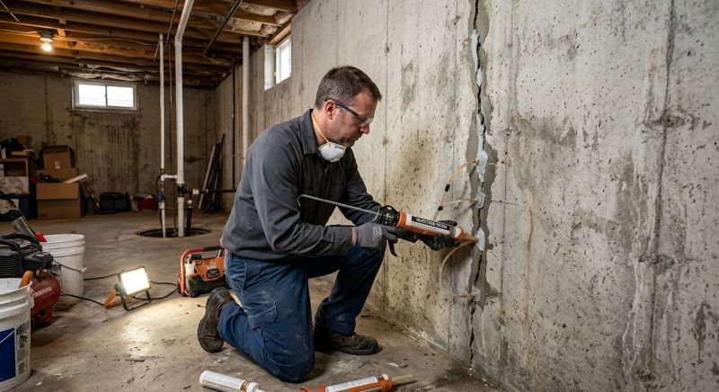 Structural Crack Repair in Douglas County, CO