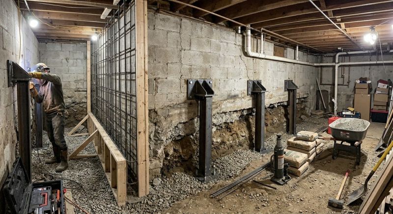 Basement Stabilization
