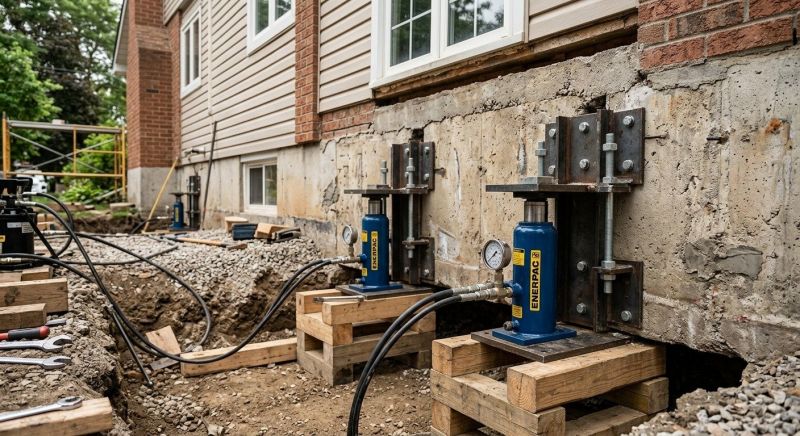 Foundation Jacking in Larkspur, CO